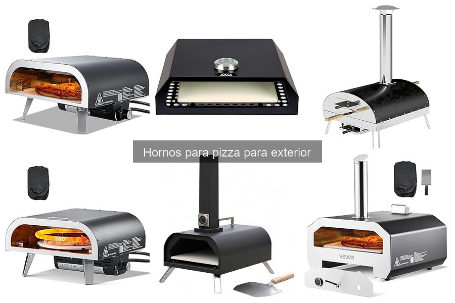 Comparativa de hornos para pizza de exterior: marcas y precios