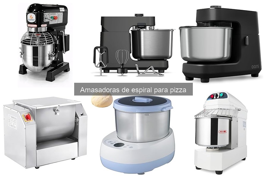 Comparativa de las Mejores Amasadoras de Espiral para Pizza