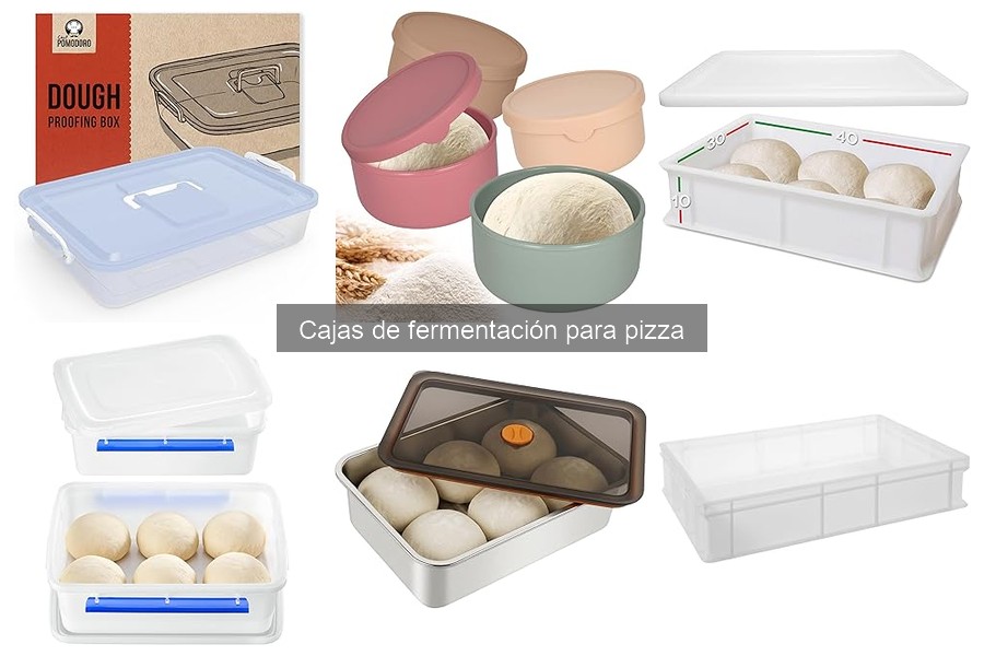Comparativa de Materiales en Cajas de Fermentación para Pizza
