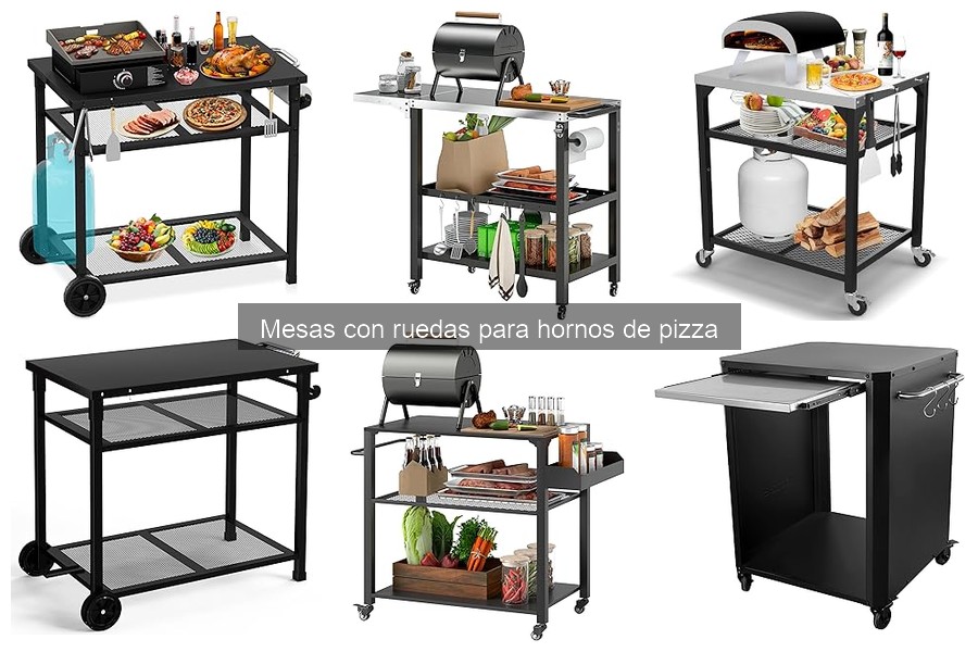 Comparativa de Mesas con Ruedas Baratas y de Alta Gama