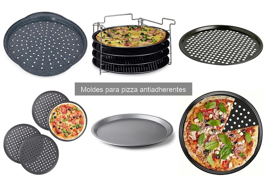 Comparativa de Moldes para Pizza Antiadherentes de Distintos Tamaños