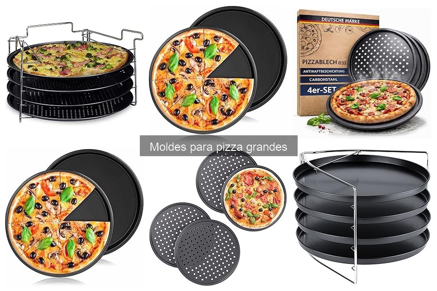 Comparativa de Moldes para Pizza Grandes: Opiniones y Reseñas