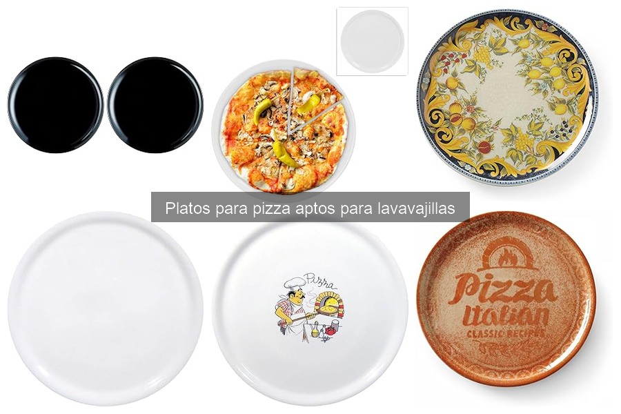 Comparativa de Platos para Pizza Apto para Lavavajillas