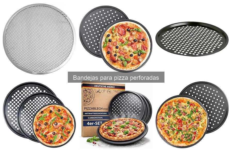 Comparativa de precios de bandejas para pizza perforadas