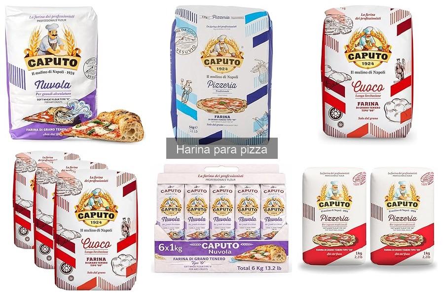 Comparativa de precios de harina para pizza online