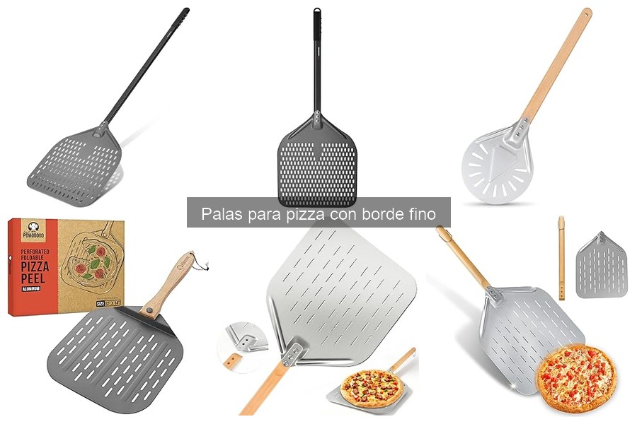 Comparativa de precios de palas para pizza con borde fino