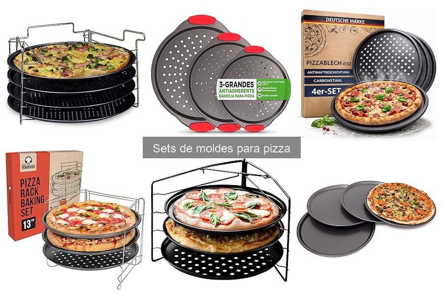 Comparativa de precios de sets de moldes para pizza