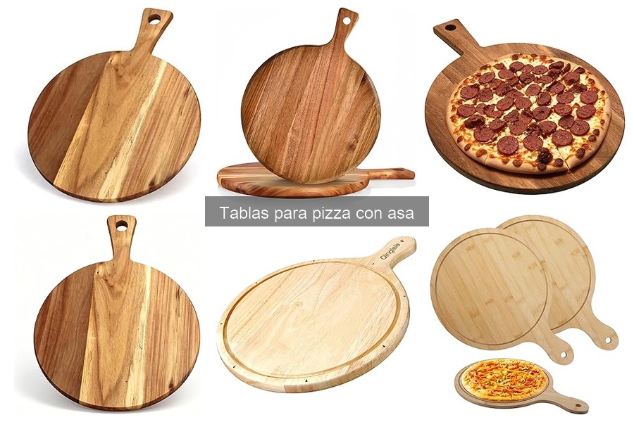 Comparativa de precios de tablas para pizza con asa