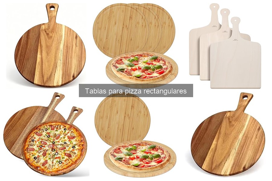 Comparativa de precios de tablas para pizza rectangulares
