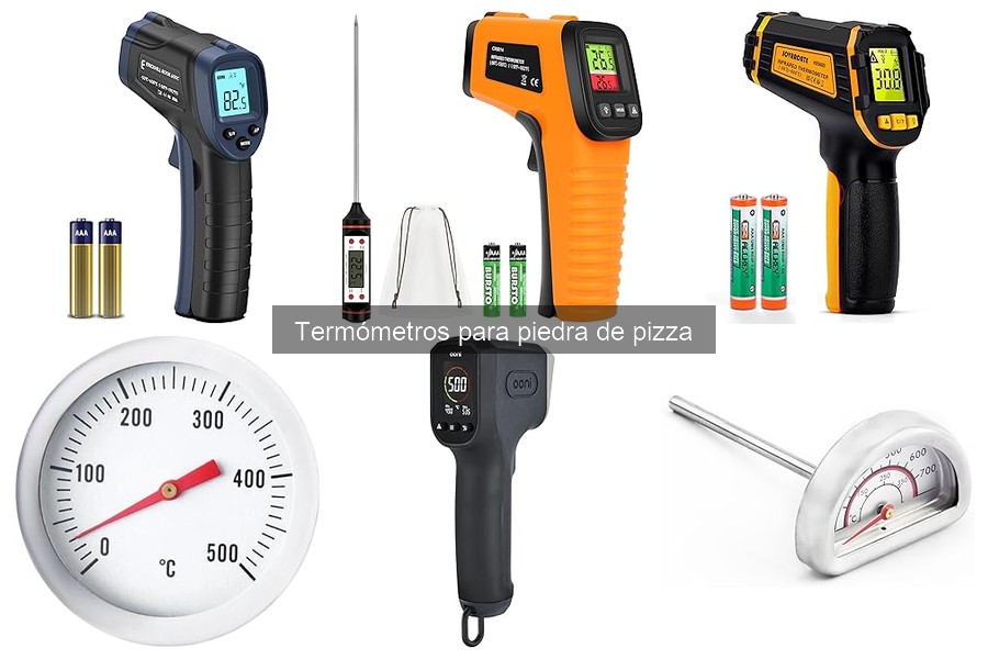 Comparativa de precisión: termómetros para piedra de pizza