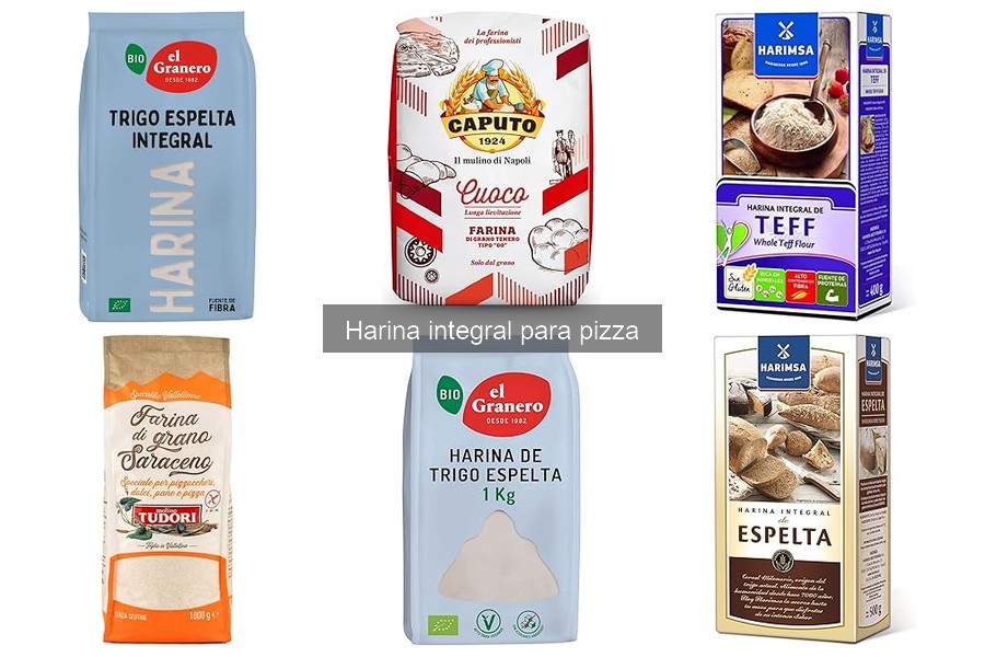 Comparativa: Harina Integral vs. Harina Blanca para Pizza