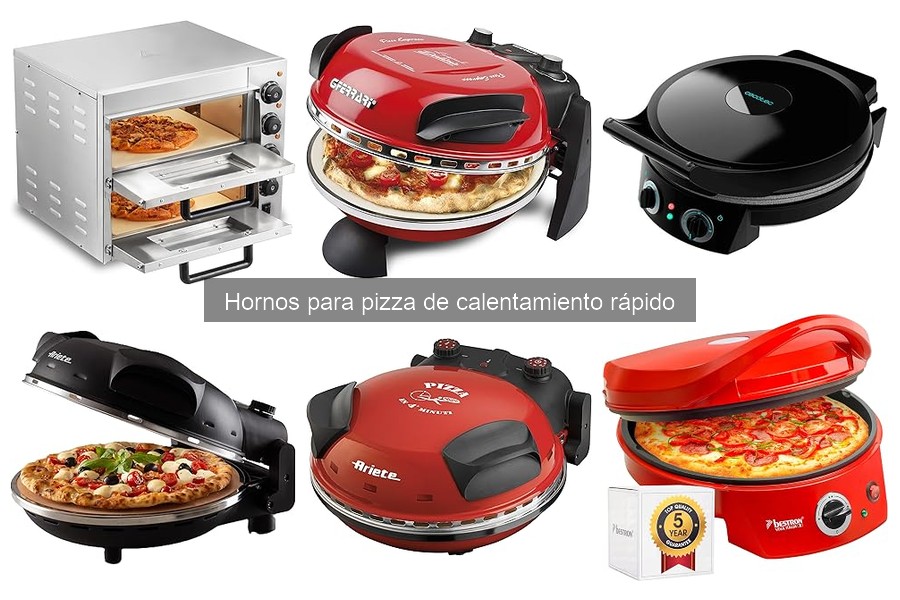Comparativa: Hornos para Pizza de Calentamiento Rápido vs Convencionales