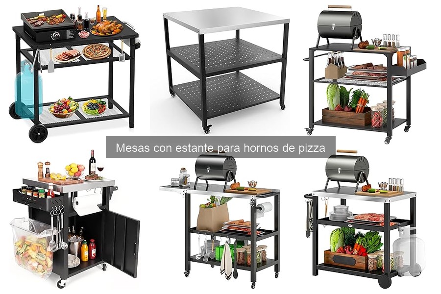 Comparativa: Mesas con Estante de Acero Inoxidable vs. Madera