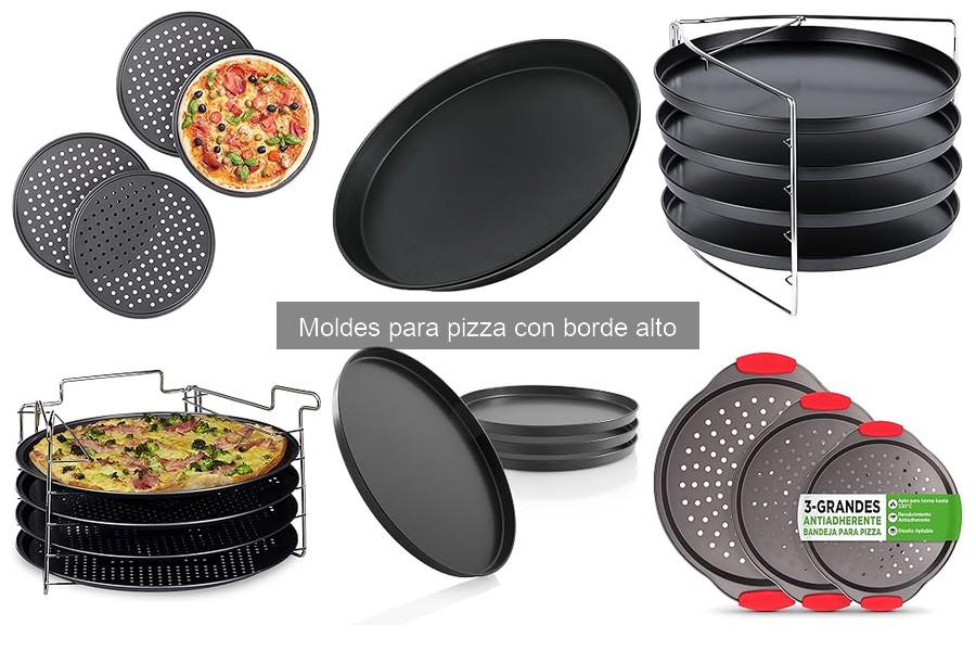 Comparativa: Moldes para Pizza de Borde Alto vs Bajo