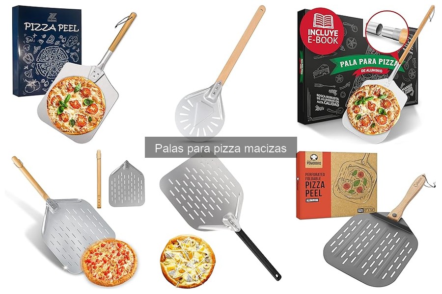 Comparativa: Palas para Pizza Macizas vs Aluminio