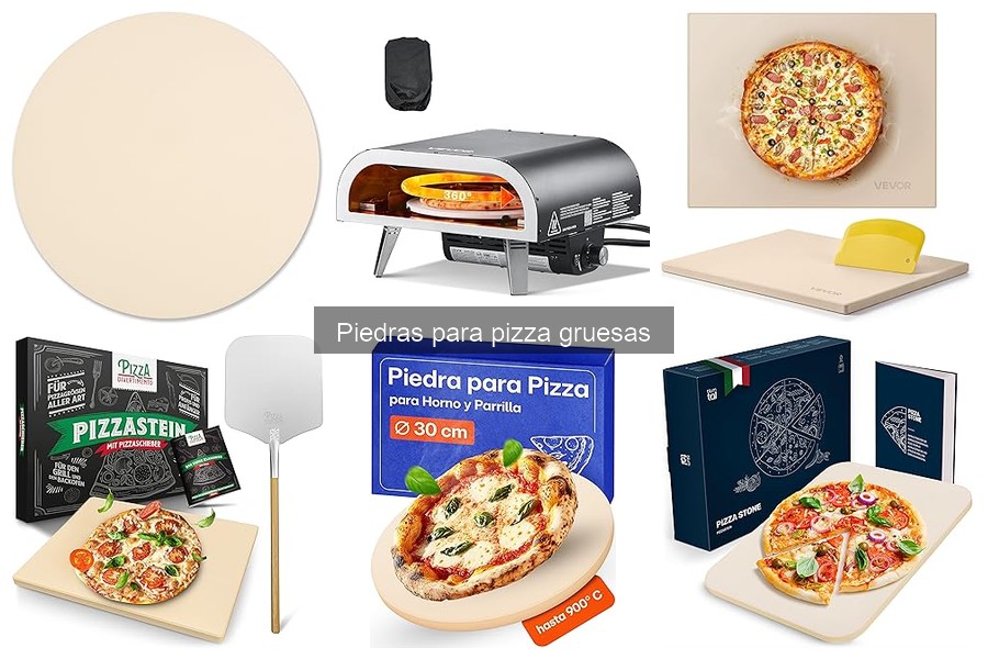 Comparativa: Piedras para Pizza Gruesas vs. Delgadas