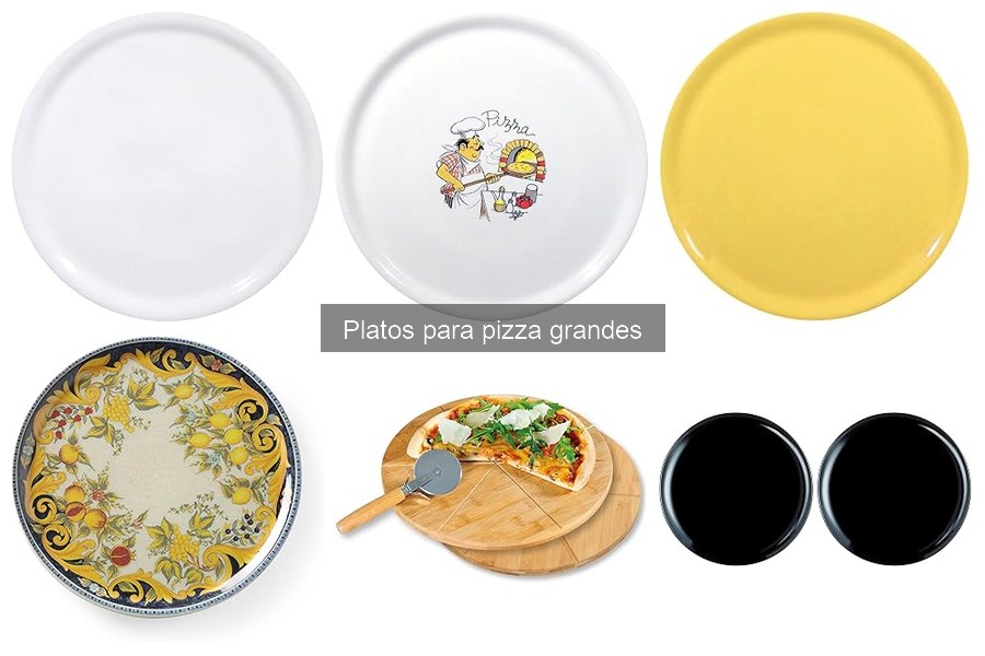 Comparativa: Platos de cerámica vs. metal para pizza grande