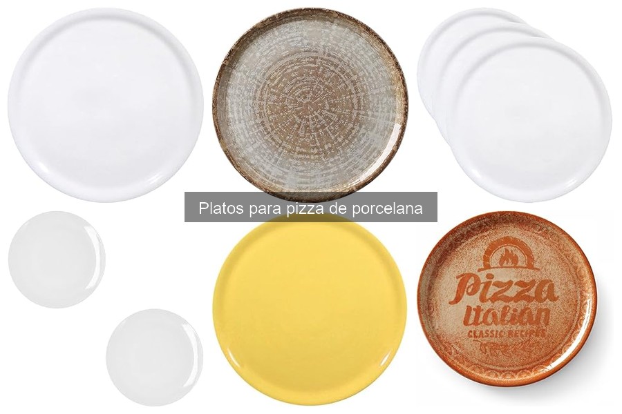 Comparativa: Platos para Pizza de Porcelana vs Vidrio