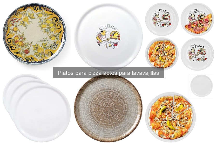 Comparativa: Platos para pizza desechables vs aptos para lavavajillas