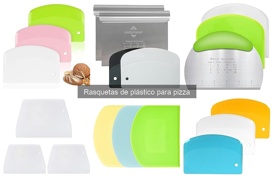 Comparativa: Rasquetas de Plástico vs. Metal para Pizza