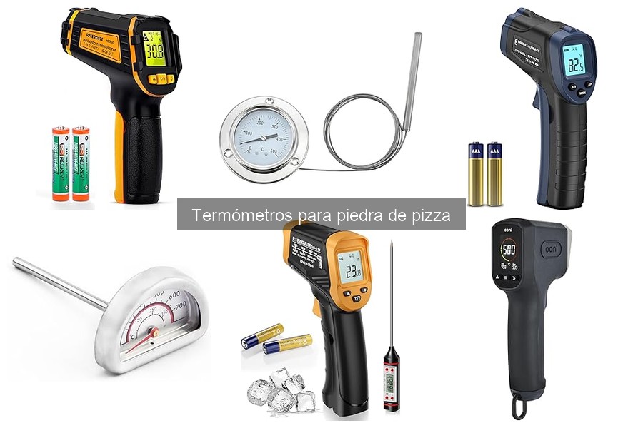 Comparativa: Termómetros digitales vs de sonda para pizza