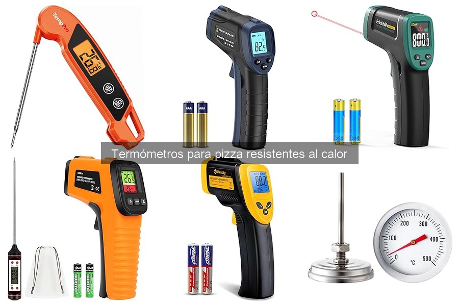 Comparativa: Termómetros Digitales vs Infrarrojos para Pizza