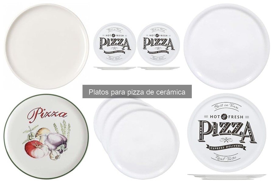 Consejos para Cuidar Platos de Cerámica para Pizza