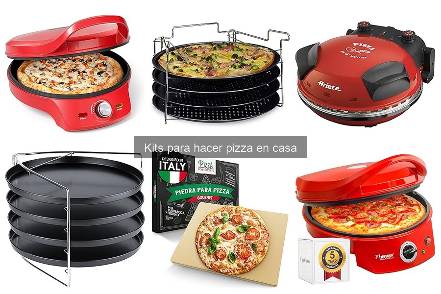 Consejos para el mantenimiento de kits de pizza en casa