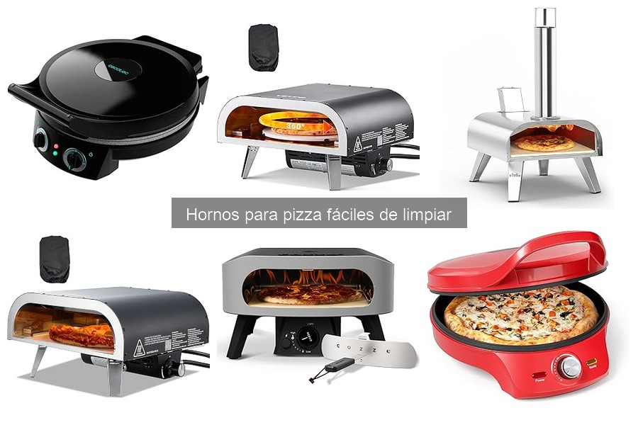 Consejos para mantener limpios hornos para pizza fácilmente