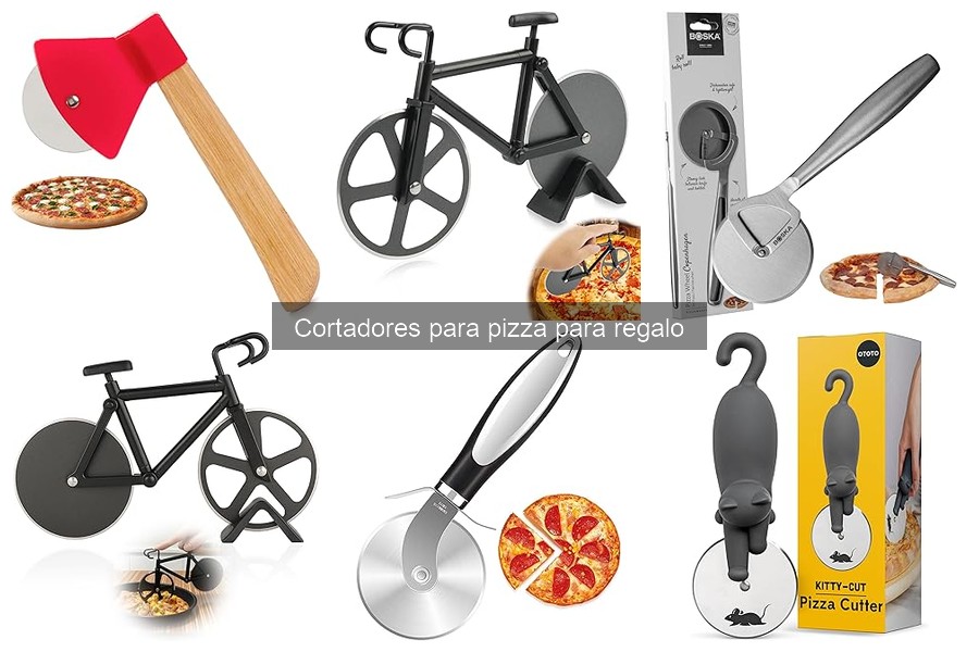 Cortadores de pizza personalizados: ¡regalos únicos para amantes!