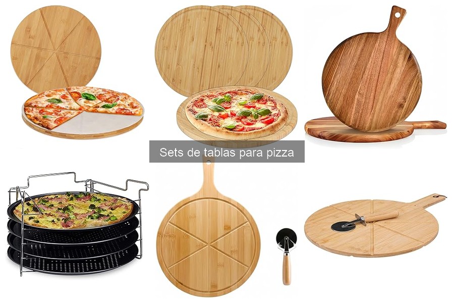 ¿Cuánto dura un set de tablas para pizza? Guía completa