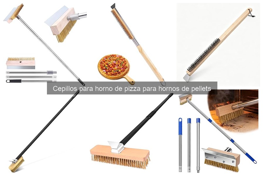 ¿Dañan los cepillos para horno de pizza la superficie?