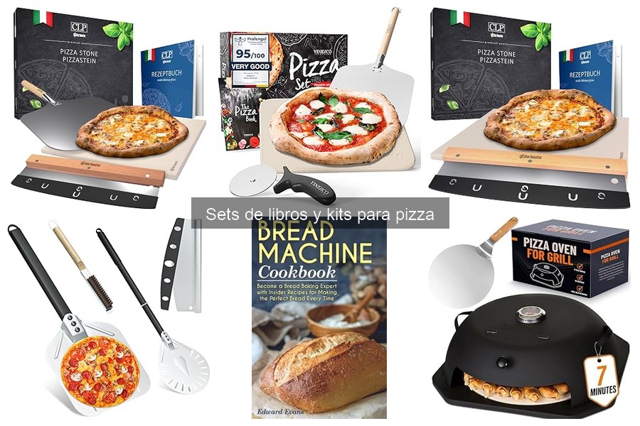 Descubre los Mejores Sets de Libros y Kits para Pizza