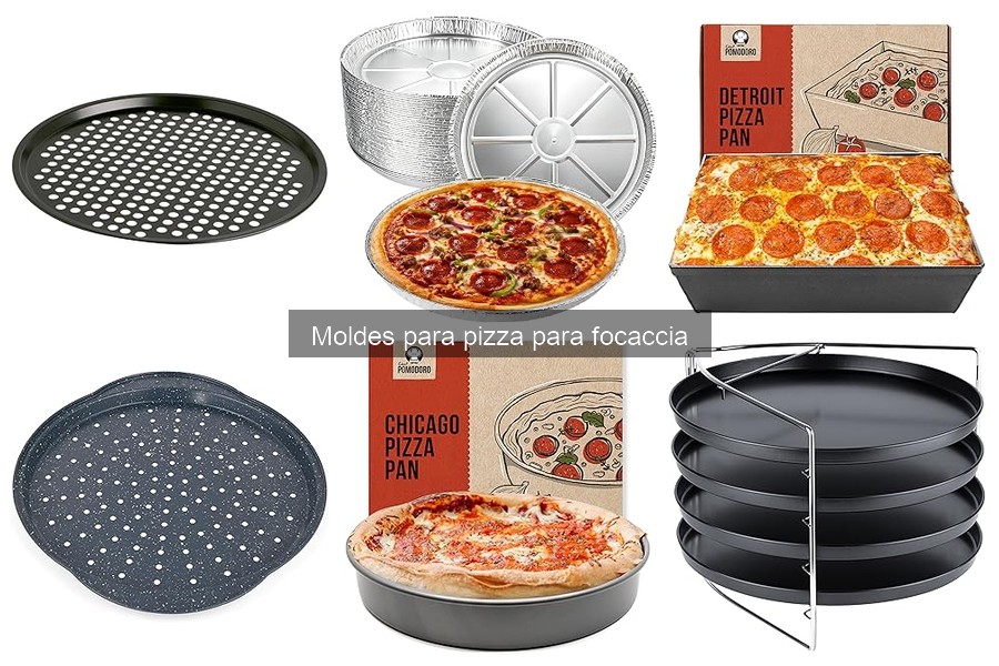 Descubre los moldes para pizza focaccia: características y más