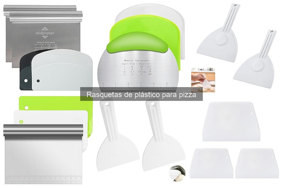 Descubre qué es una rasqueta de plástico para pizza