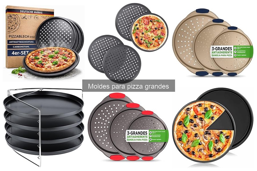 Descubre qué son los moldes para pizza grandes