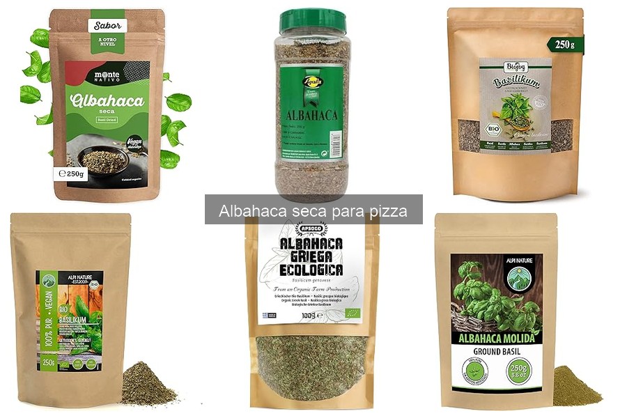 Diferencias entre Albahaca Seca y Otras Hierbas para Pizza
