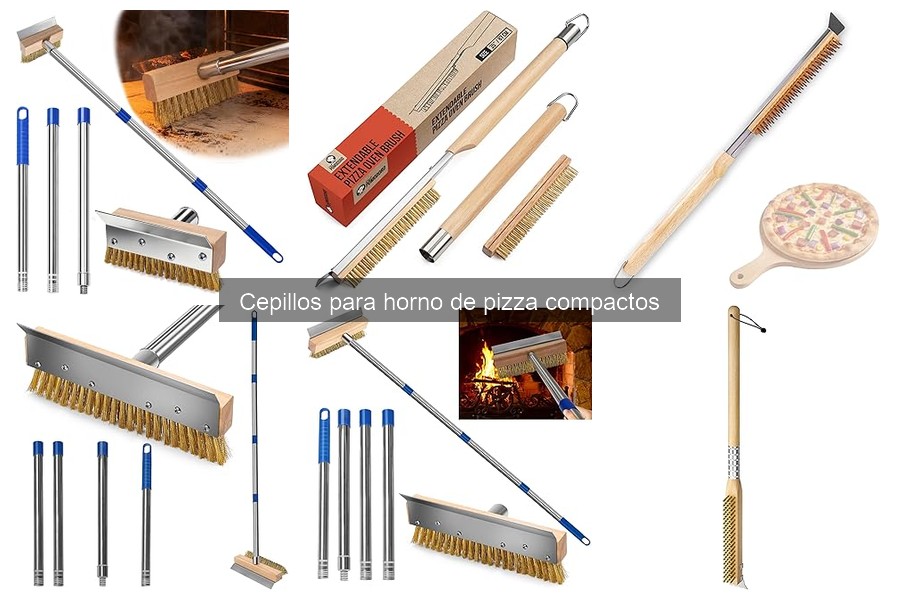 Diferencias entre cepillos para horno de pizza y limpieza