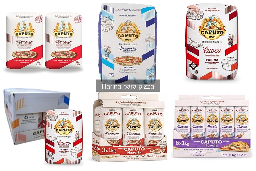 Diferencias entre harina de pizza y harina de pan