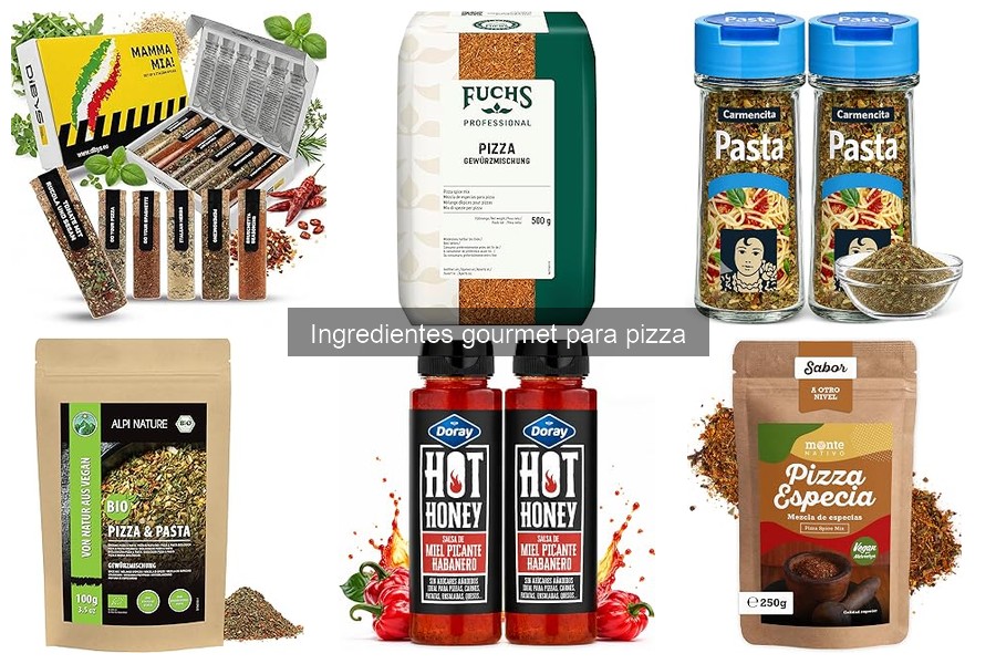 Diferencias Entre Ingredientes Gourmet y Convencionales para Pizza