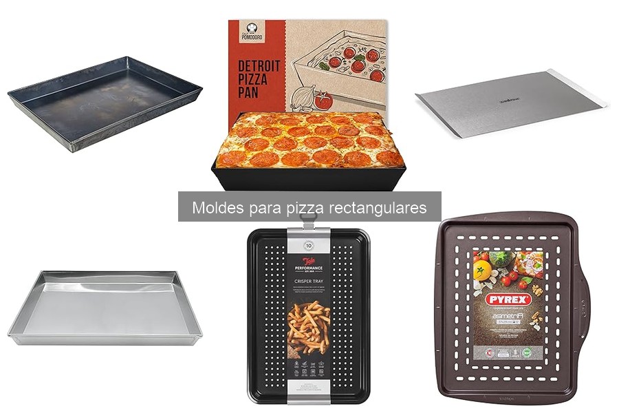 Diferencias entre moldes para pizza rectangulares y tradicionales