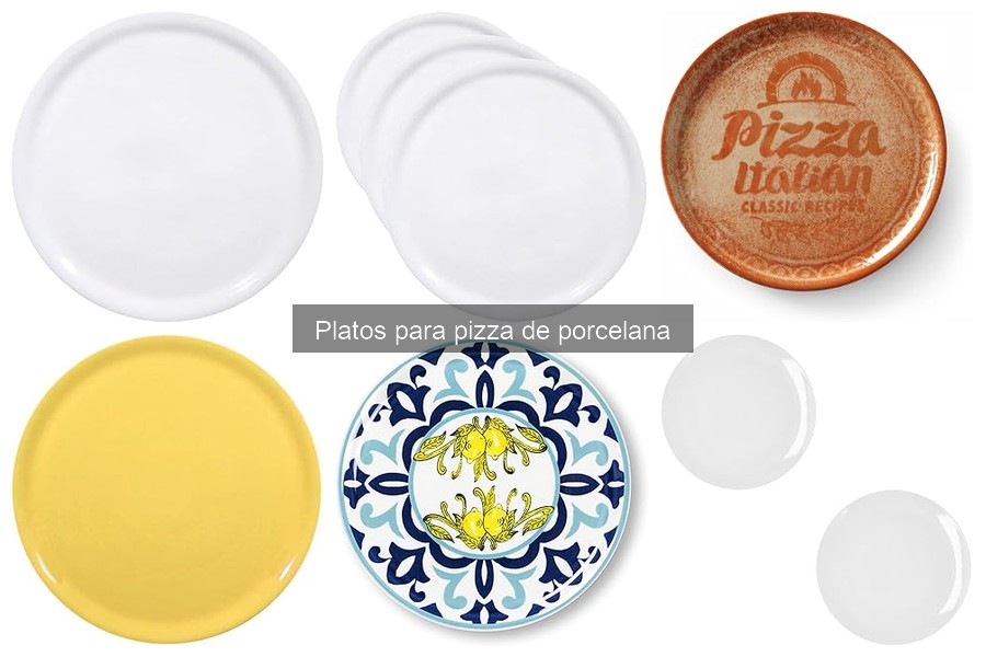 Diferencias entre platos de pizza domésticos y comerciales