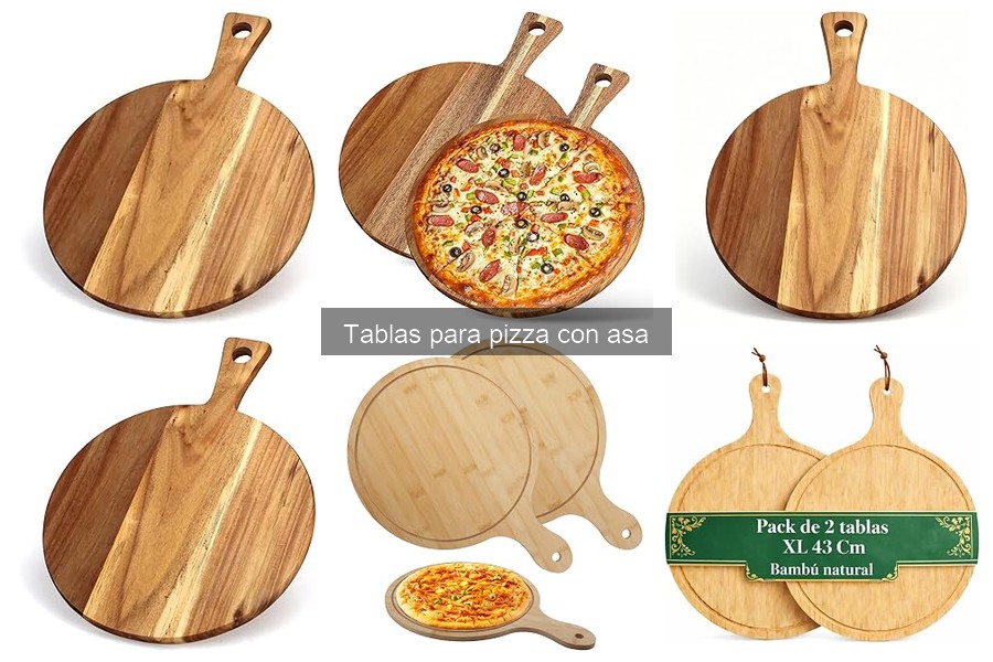 Diferencias entre tablas para pizza de cocina y de restaurante