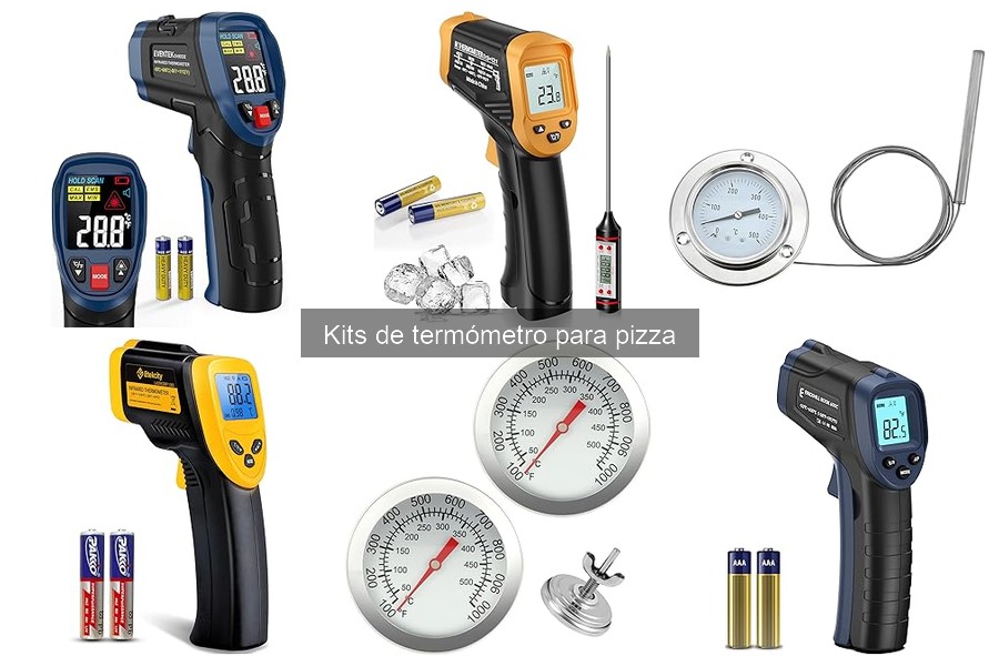 Diferentes tipos de termómetros para pizza: Guía esencial