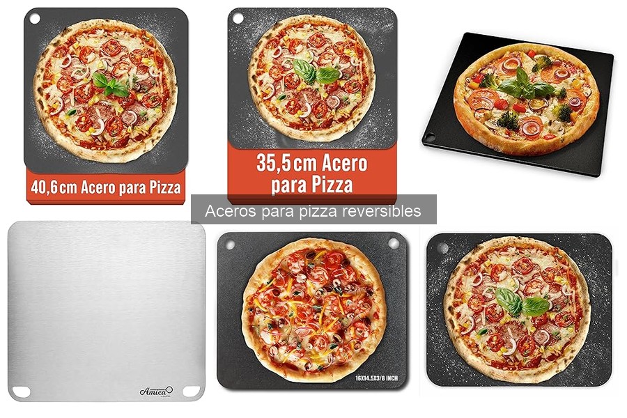 Dónde comprar aceros para pizza reversibles: mejores opciones