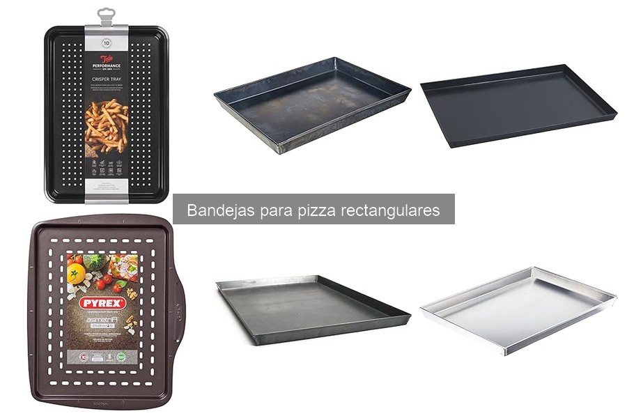 Dónde comprar bandejas para pizza rectangulares baratas