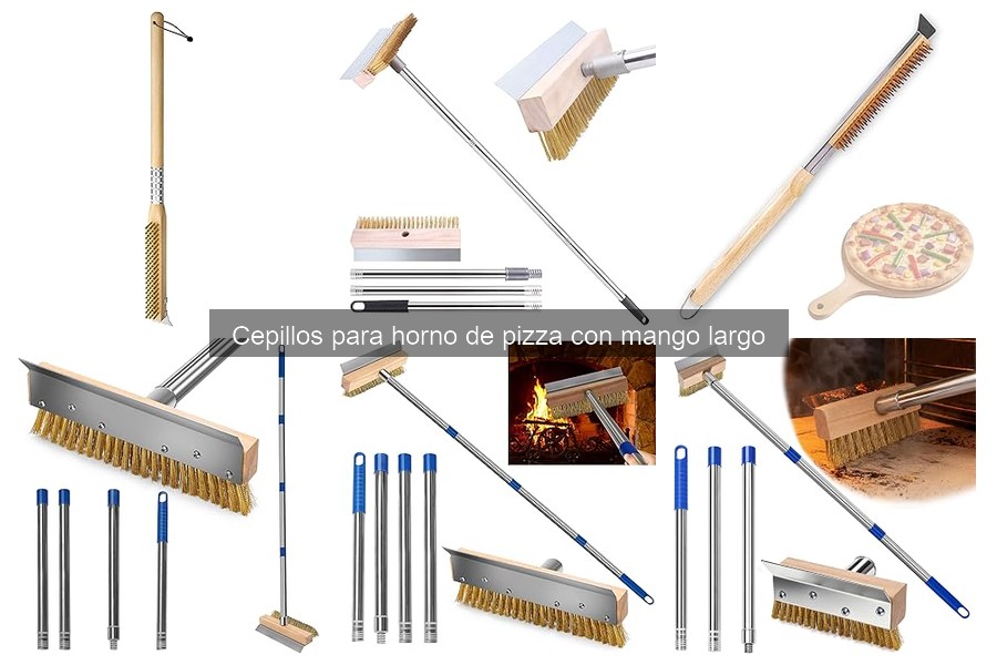 Dónde comprar cepillos para horno de pizza con mango largo