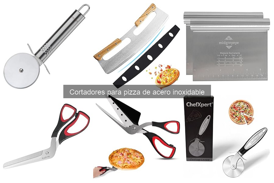 Dónde comprar cortadores de pizza de acero inoxidable y precios