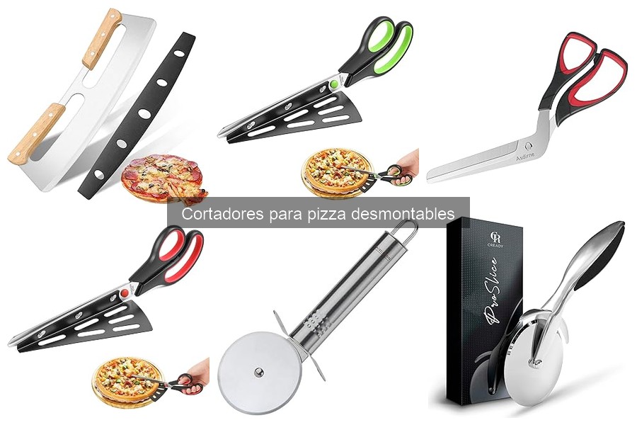 Dónde comprar cortadores de pizza desmontables al mejor precio
