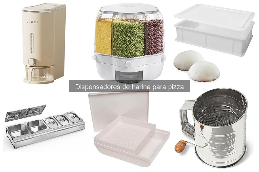 ¿Dónde comprar dispensadores de harina para pizza?